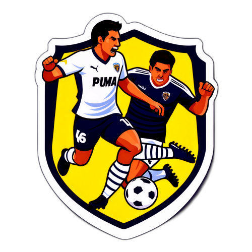Energiesprühendes Fußballspiel zwischen Pumas UNAM und Pachuca