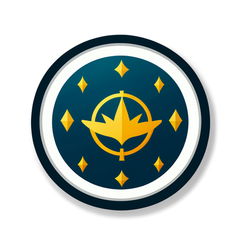 Sticker que representa el espíritu de la pool de apuestas nocturna