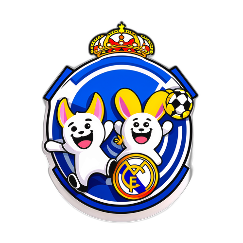 Real Madrid Fans Charm Sticker