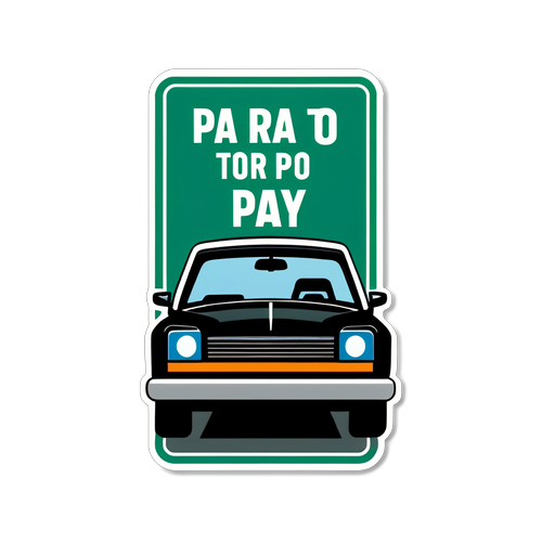 Pay to Play Traffic Jam Sticker