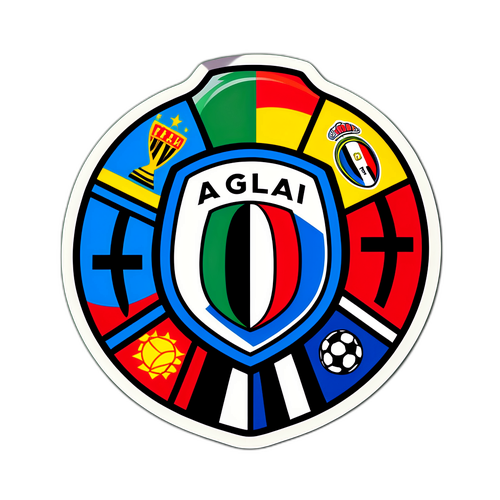 Sticker ya Ligi Kuu ya Serie A