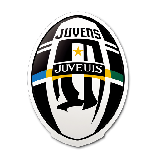 Paixão que Move Multidões: A Revolução dos Adesivos da Juventus!