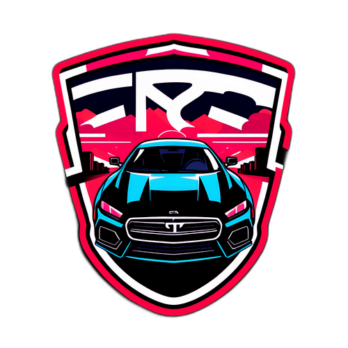 Adesivo del logo GTA 6