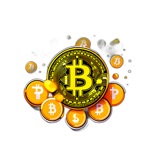 Bitcoin Preissturz Aufkleber