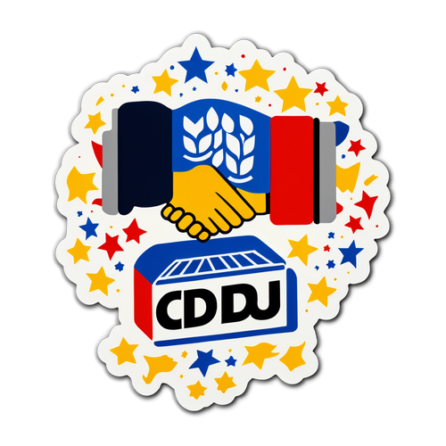 CDU/CSU Emblem med Demokratisk Symbolik