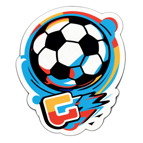 Futbol Tutkusunu İfade Eden Dinamik Tasarım