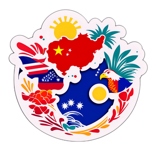 Sticker ng Kultural na Palitan ng Tsina at Pilipinas