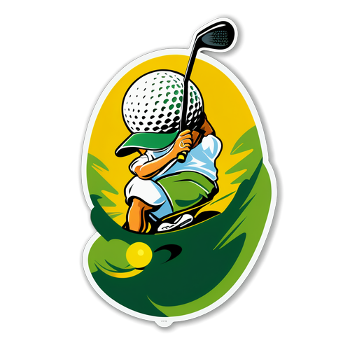 Calcomanía de Ángel Cabrera Golf