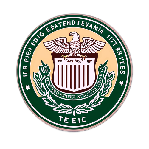 Aet adesivo com o logo do Fed