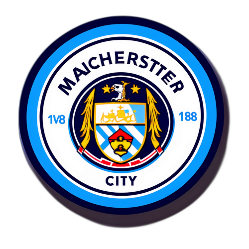 Sticker ya Manchester City