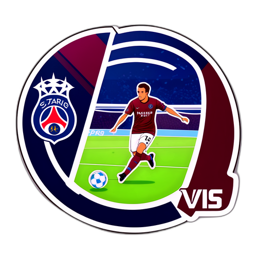 Hình dán trận đấu Metz vs PSG