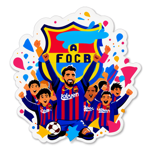 FC Barcelona Fane Sticker