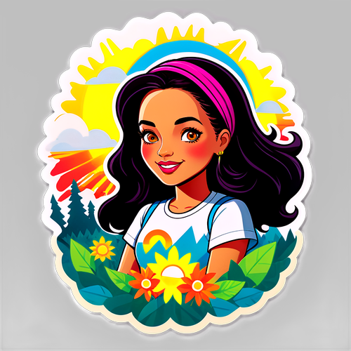Vibrant Sticker ni Lucy Torres