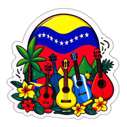 מדבקת תרבות מושלמת של ונצואלה