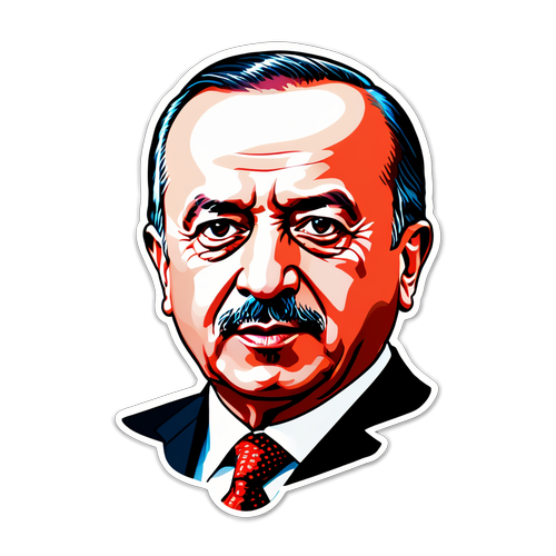 Recep Tayyip Erdoğan'ı Kutlayan Şok Edici Sticker Tasarımı: Hatay'ın Sembolleriyle Dolu!