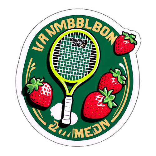 Wimbledon 2025 Sticker