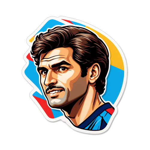 Adesivo de Marcos Pavan em Estilo Pop Art