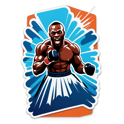 Actiemoment van Melvin Manhoef