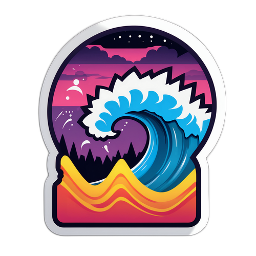 Desain Stiker Gempa Megathrust