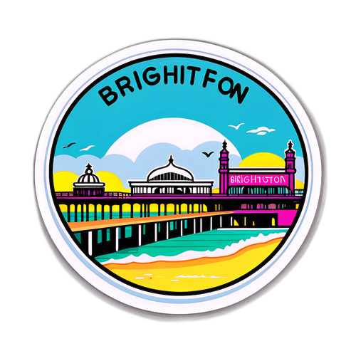 Στικέρ του Brighton Pier