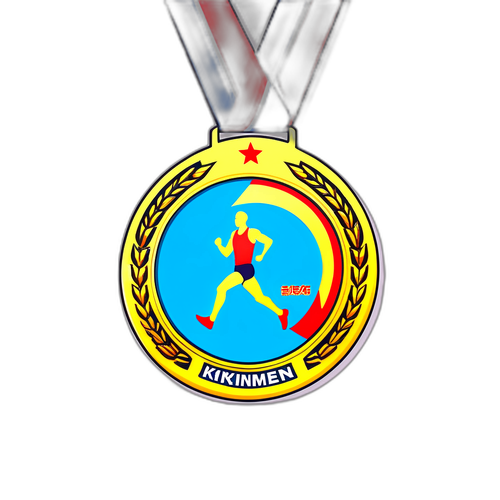 金門馬拉松獎牌貼紙