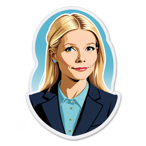 Gwyneth Paltrow Stilizált Ábrázolása