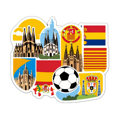 Picha Ya Ubunifu wa Timu ya Soka ya Taifa ya Hispania