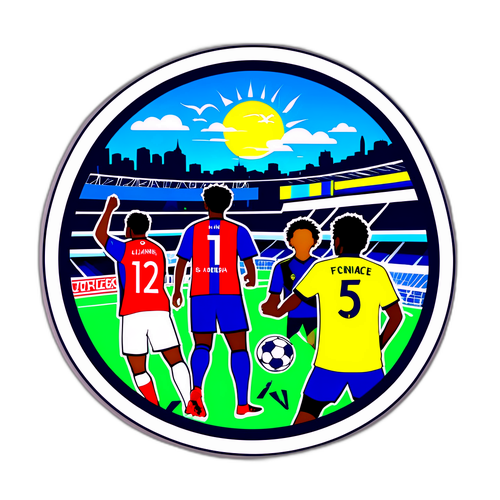 Cảnh trận đấu FCSB vs. Fenerbahçe