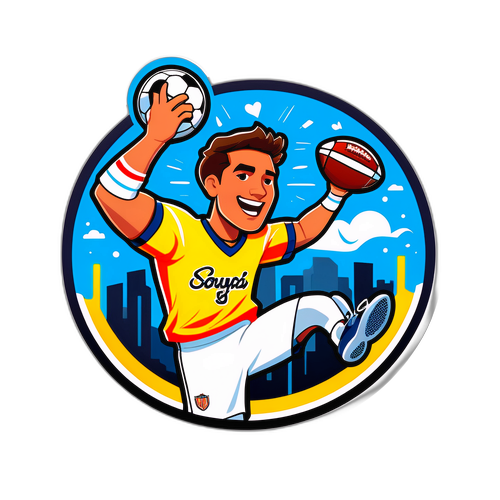 टीम का समर्थन करने के लिए प्रेरणादायक स्टिकर