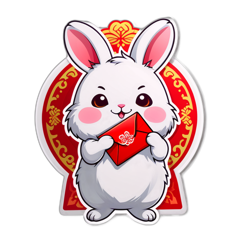 春季节日吉祥物兔子