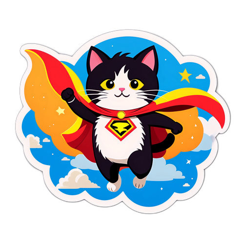 Superhero Pusa na Lumilipad