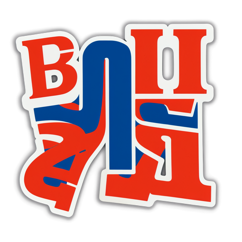 Bold BILLS Sticker: The Ultimate Fan Gear You Can't Live Without!