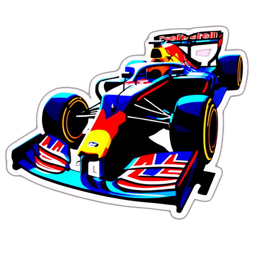 Design de Corrida F1 com Max Verstappen