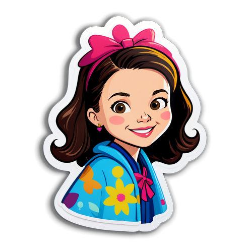 Adesivo motivazionale ispirato a Sutton Foster
