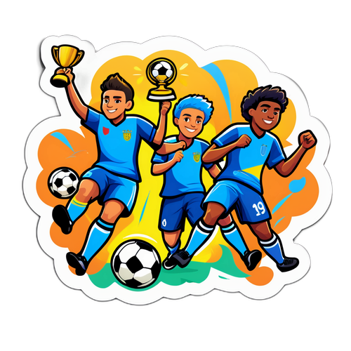 Pokalturnering Klistermærke