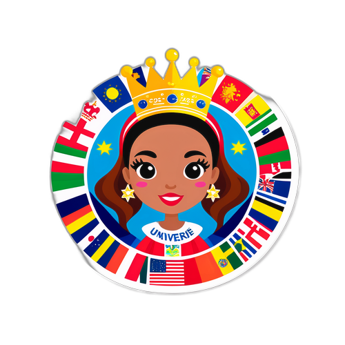Miss Universe 2025 Temalı Sticker