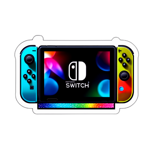 Sticker van de Nintendo Switch 2