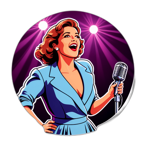 Lucie Bernardoni sur scène