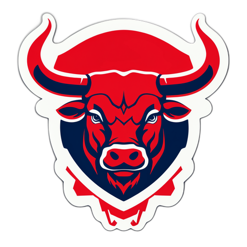 สติกเกอร์สัญลักษณ์ทีมเลเวอร์คูเซ่นพร้อมข้อความ 'Red Bull Power'