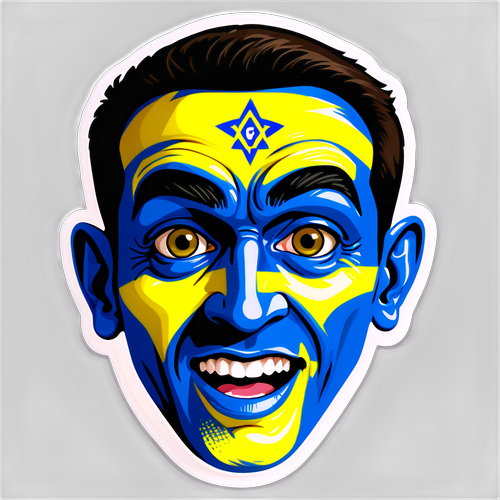 Maccabi Tel Aviv Supporter Sticker