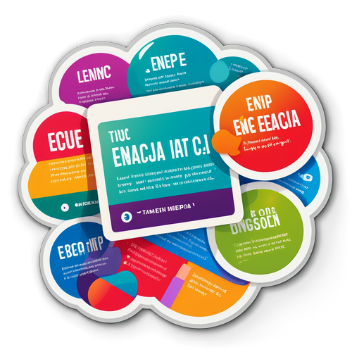 Adesivo Educativo Divertido para Inep Encceja
