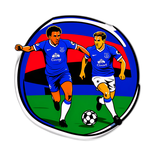 Intenzivní fotbalový duel mezi Evertonem a Bournemouthem