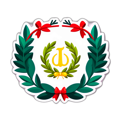 Mooie ontwerp met prijs en lauwerkrans