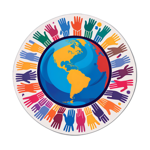 Wereldwijde Eenheid Sticker