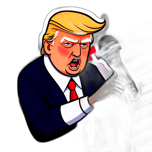 Donald Trump en conferencia de prensa