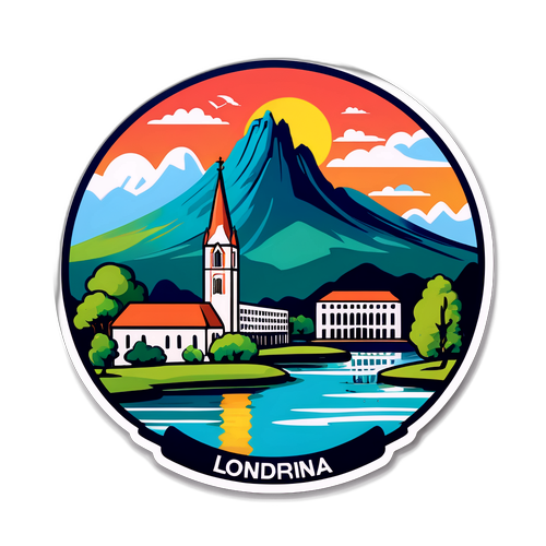 Adesivo da cidade de Londrina