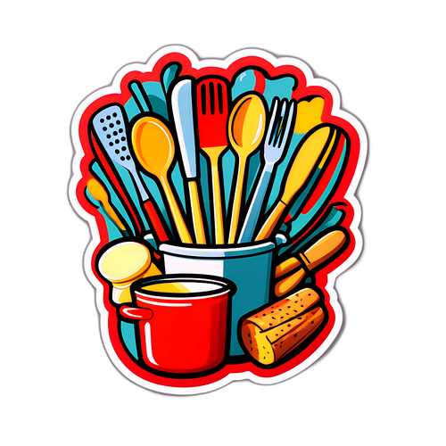 Utensilios de Cocina Coloridos