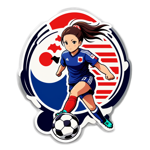 女子サッカーの誇り！なでしこジャパンのダイナミックなエンブレムが魅せる情熱とは？