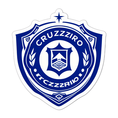 Cruzeiro Soccer Logo Sticker