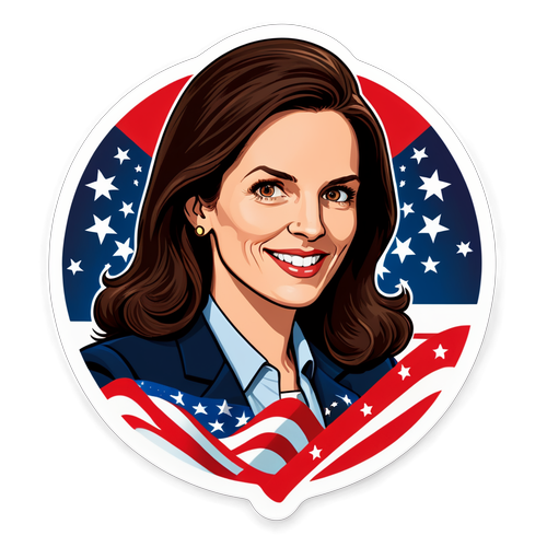 Professional Portrait Sticker of Nancy Mace